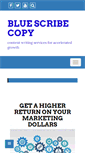 Mobile Screenshot of blue-scribe-copy.com